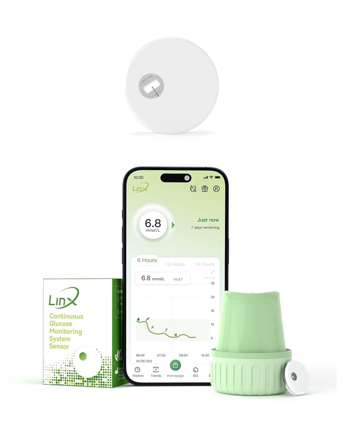 LinX CGM — сенсор безперервного моніторингу глюкози